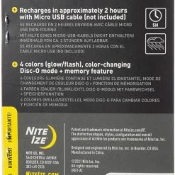 Nite Ize SpotLit Rechargeable Collar Light - Disc-O Tech 21 Nite Ize SpotLit Rechargeable Collar Light - Disc-O Tech -Hydro Flask Shop 09289e1b 9848 49d0 a39e 07330f4b234b