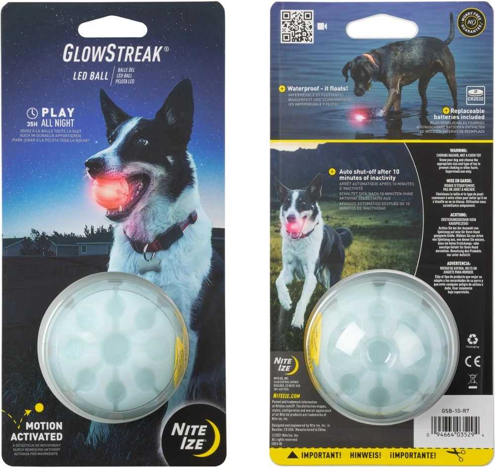Nite Ize GlowStreak Dog Ball 10 Nite Ize GlowStreak Dog Ball - Image 8