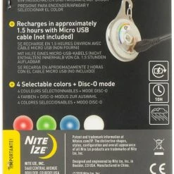 Nite Ize SpotLit XL Rechargeable Collar Light - Disc-O Select -Hydro Flask Shop 0e95a4b4 655c 4f3c 8496 cb6d42a27d34