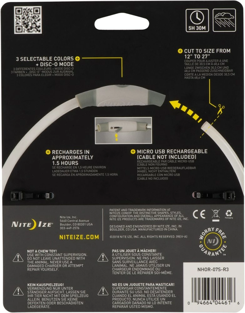 Nite Ize Nitehowl Rechargeable LED Safety Necklace 10 Nite Ize Nitehowl Rechargeable LED Safety Necklace - Image 8