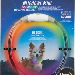 Nite Ize NiteHowl Mini Rechargeable LED Safety Necklace - Disc-O Select