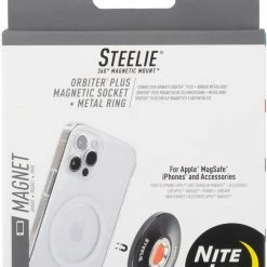 Nite Ize Steelie Orbiter Plus Magnetic Socket and Metal Ring