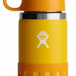 Hydro Flask Kids' Wide-Mouth Vacuum Water Bottle with Straw Lid - 12 fl. oz.