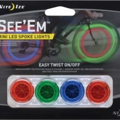 Nite Ize See'Em Mini Spoke Lights - Package of 4