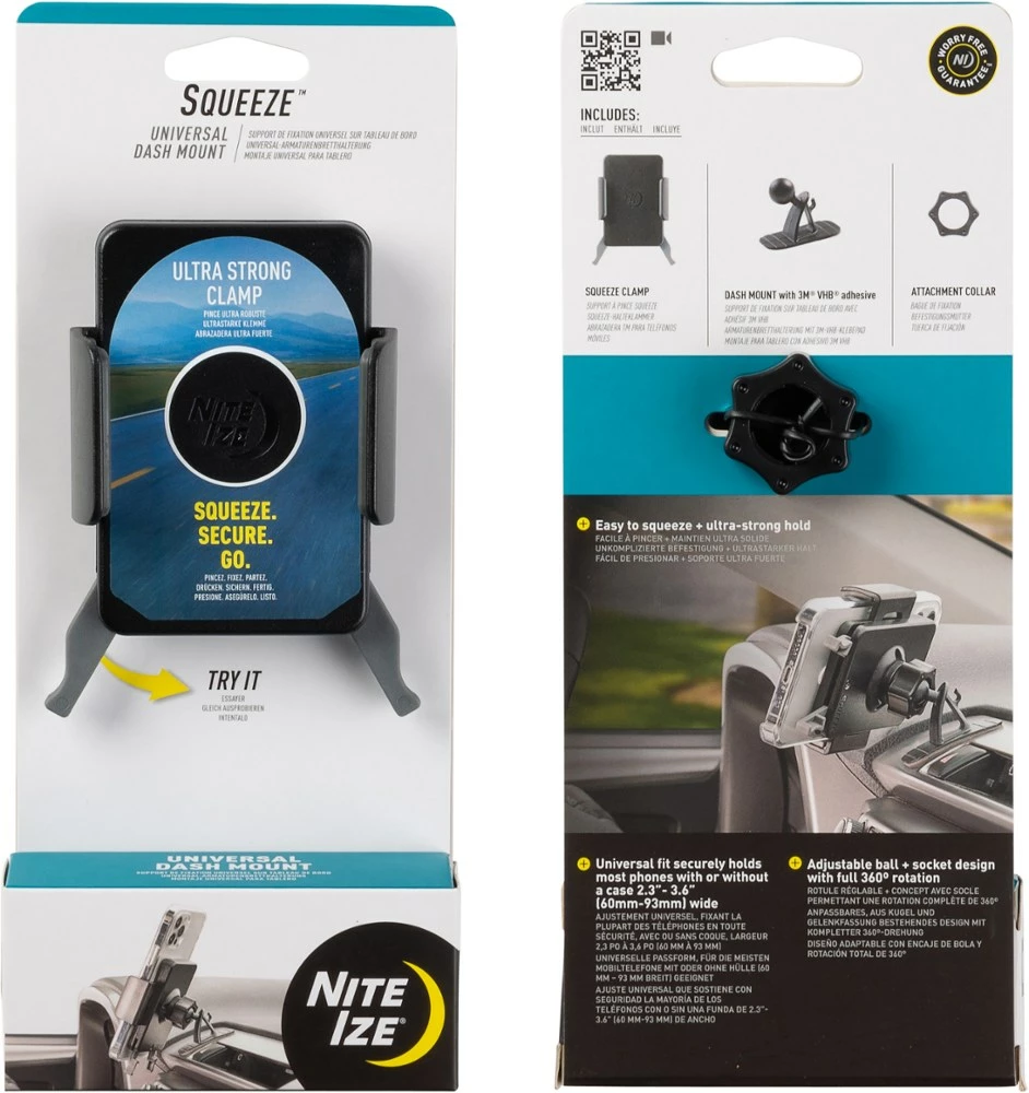 Nite Ize Squeeze Universal Dash Mount 10 Nite Ize Squeeze Universal Dash Mount - Image 8