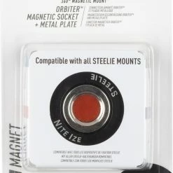 Nite Ize Steelie Orbiter Magnetic Socket and Metal Plate