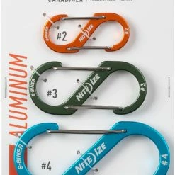 Nite Ize S-Biner Aluminum Dual Carabiners - Package of 3