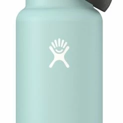 Hydro Flask Wide-Mouth Vacuum Water Bottle with Flex Straw Cap - 32 fl. oz.